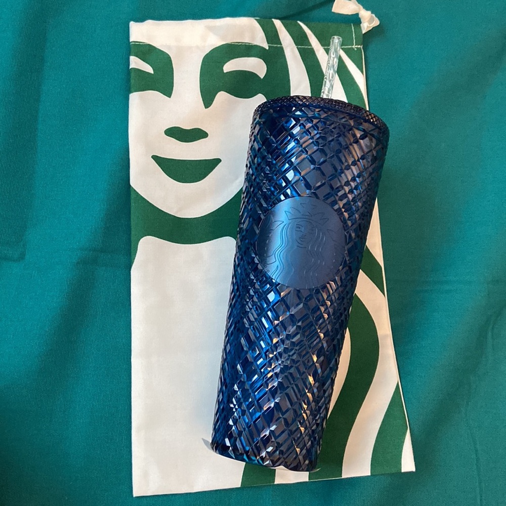 Starbucks Korea Blue Jewel Tumbler